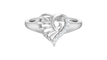 Load image into Gallery viewer, Heart Silhouette Symmetrical Spiral
