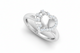 Heart Medallion Design Diamond