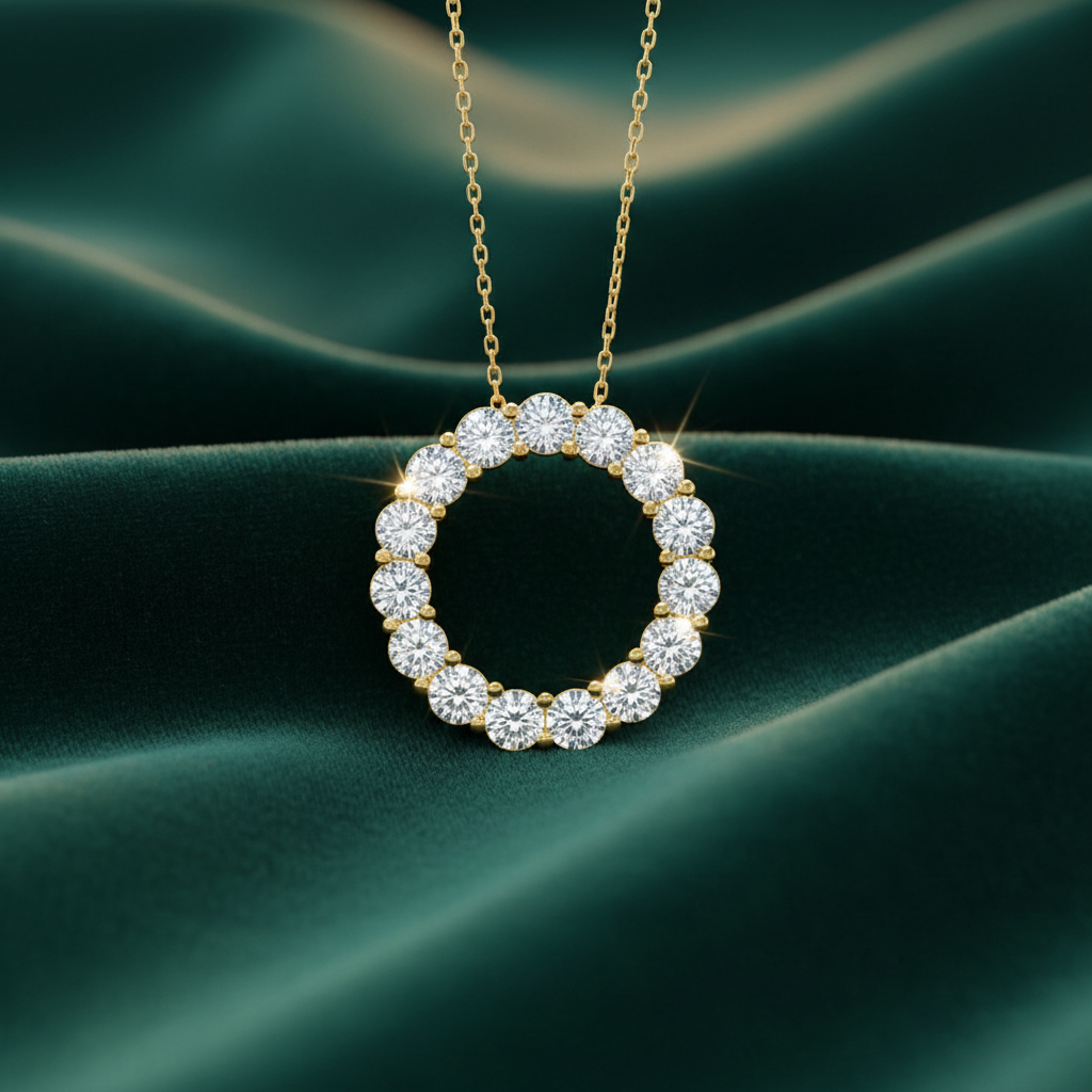 Open Circle Diamond