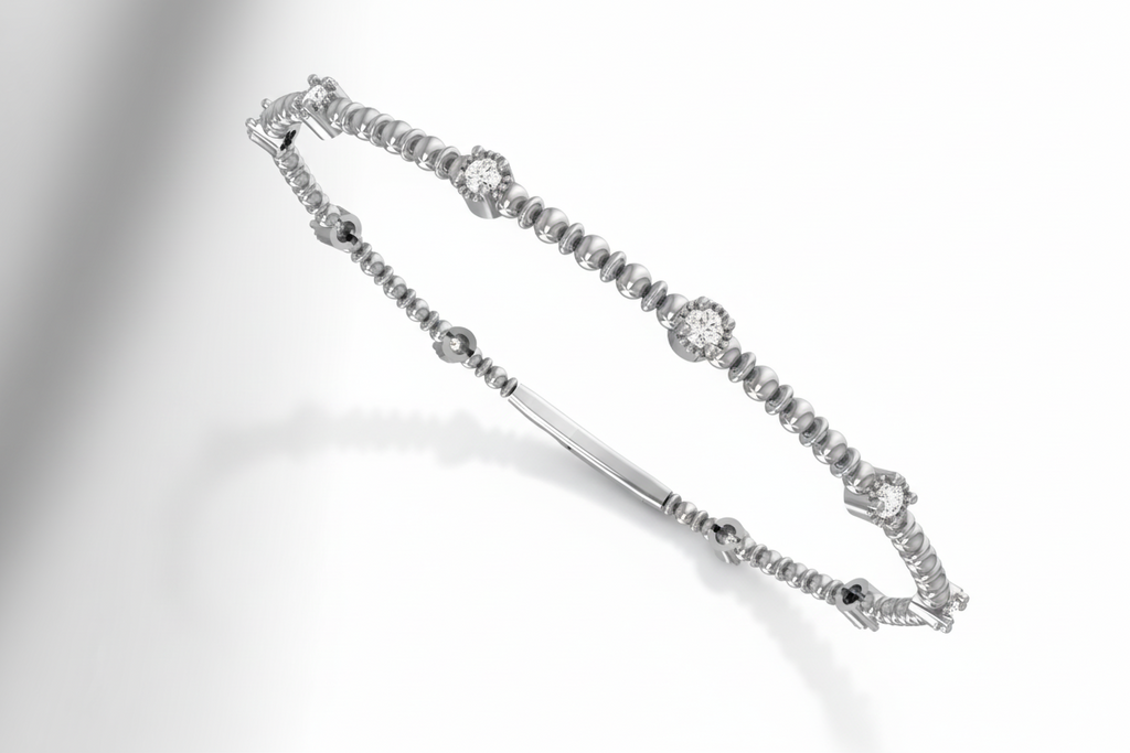 Beaded & Diamond