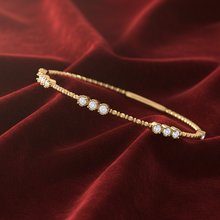 Load image into Gallery viewer, Beaded bezel Set Diamonds
