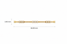 Load image into Gallery viewer, Beaded bezel Set Diamonds