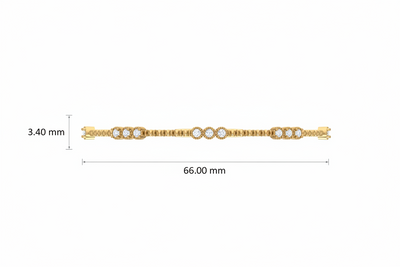 Beaded bezel Set Diamonds