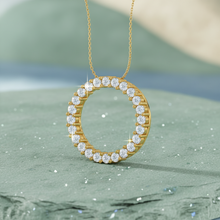 Load image into Gallery viewer, Luxurious Open Circle Diamond