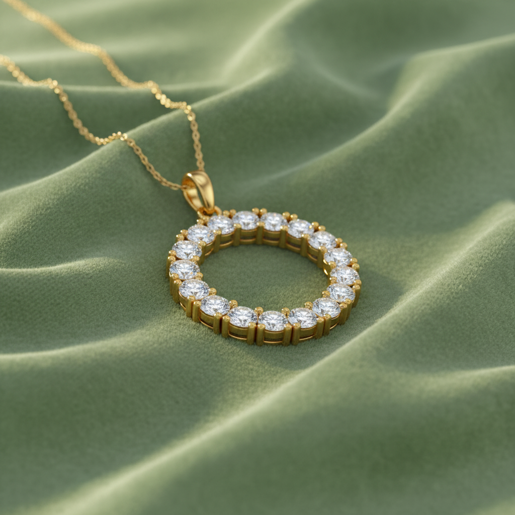Modern Vertex Circle Diamond