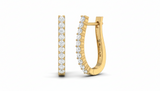 Elegant Half-Set Diamond