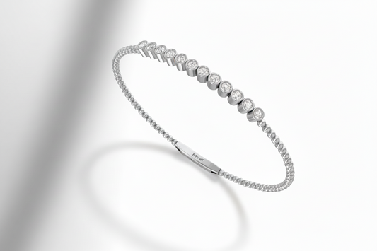 Bead & Bezel Diamond Elegance