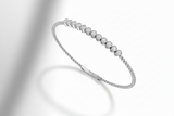 Beads with Bezel set Diamonds