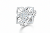 Four-Petal Mandala Flower Diamond