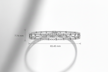 Load image into Gallery viewer, Double Row Beaded with Diamond