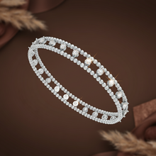 Load image into Gallery viewer, Double Row Beeded with Diamond