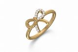 Resplendent Opulent Ribbon Bow Diamond
