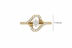 Ornate Diamond Floral Bloom Regal Botanical Blossom Rosette Opulent Radiant Luminous Sparkling