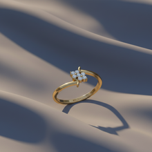 Load image into Gallery viewer, Asymmetric Diamond Bloom
