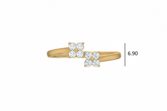 Interlaced Diamond Crossover Bypass Overlap Intertwined Braided Twisted Criss-Cross Feminine Luminous