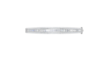 Load image into Gallery viewer, Triple Row Tapered Baguette
