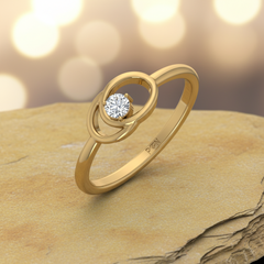 The Interlocking Orbital Single Stone Diamond