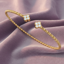 Load image into Gallery viewer, Four Leaf Lucky Clover Diamond Statement