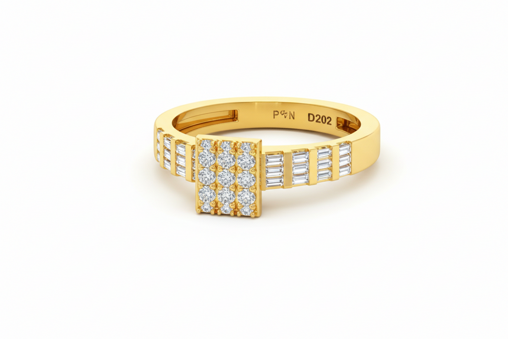 Round And Bagutte Extravagant Opulent Diamond