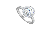 Load image into Gallery viewer, 2.00 ctw Round Center Lab Grown