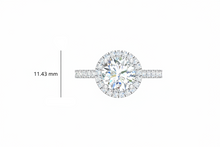 Load image into Gallery viewer, 2.00 ctw Round Center Lab Grown