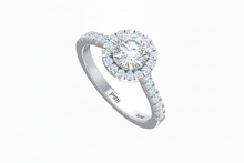 Load image into Gallery viewer, 1.50 Cart Halo Lab Grown Diamond