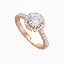 Load image into Gallery viewer, 1.50 Cart Halo Lab Grown Diamond