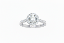 Load image into Gallery viewer, 1.50 Cart Halo Lab Grown Diamond