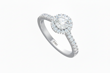 Load image into Gallery viewer, One Cart Halo Lab Grown Diamond