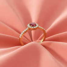 Load image into Gallery viewer, Ruby With Diamonds Appox One CTTW