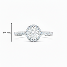 Load image into Gallery viewer, One Cart Halo Lab Grown Diamond