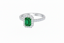 Load image into Gallery viewer, Emerald Cut Emerald