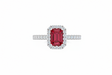 Load image into Gallery viewer, Emerald Cut Ruby
