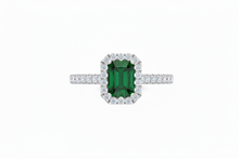 Load image into Gallery viewer, Emerald Cut Emerald