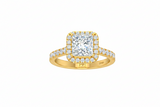 2.00 ctw Princess Center Lab Grown Diamond