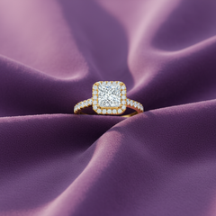 IGI cert. 2.00 ctw Princess Center Lab Grown Diamond