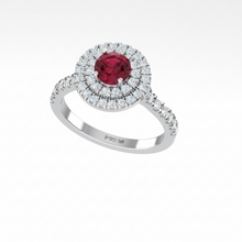 Load image into Gallery viewer, Round Cut Ruby