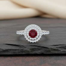 Load image into Gallery viewer, Round Cut Ruby