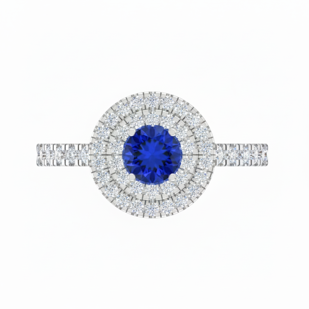 Round Cut Sapphire