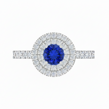 Load image into Gallery viewer, Round Cut Sapphire