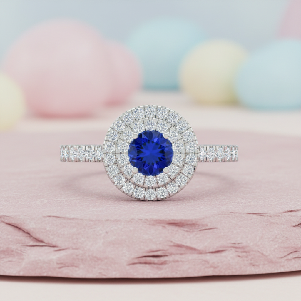 Round Cut Sapphire