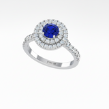 Round Cut Sapphire