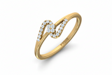 Fluid Blossom Inflection Curve Way Diamond