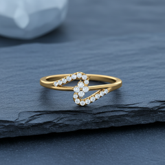 Fluid Blossom Inflection Curve Way Diamond