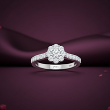 Load image into Gallery viewer, Flower Shape Approx One Cttw Diamond