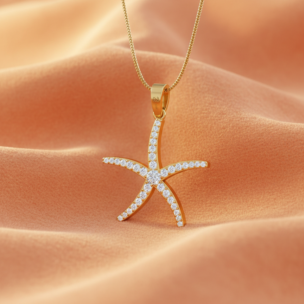 Starfish Elongated Link Diamond