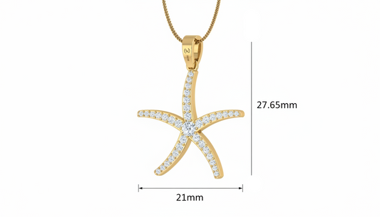 Starfish Elongated Link Diamond