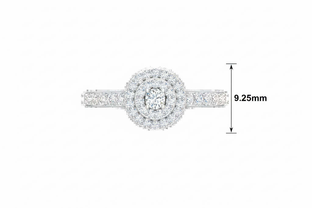 Double-Halo With Central Diamond