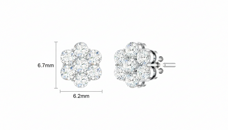 Diamond Cluster Flower