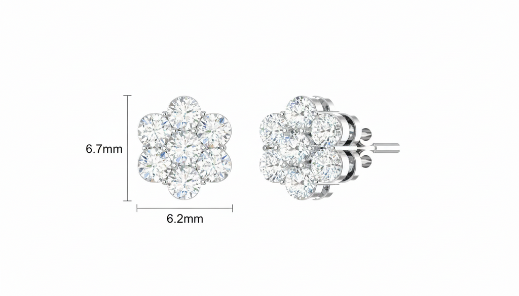 Diamond Cluster Flower